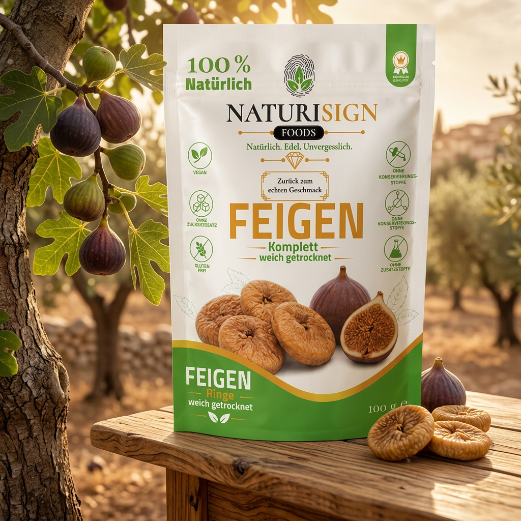 Premium weich getrocknete Feigen