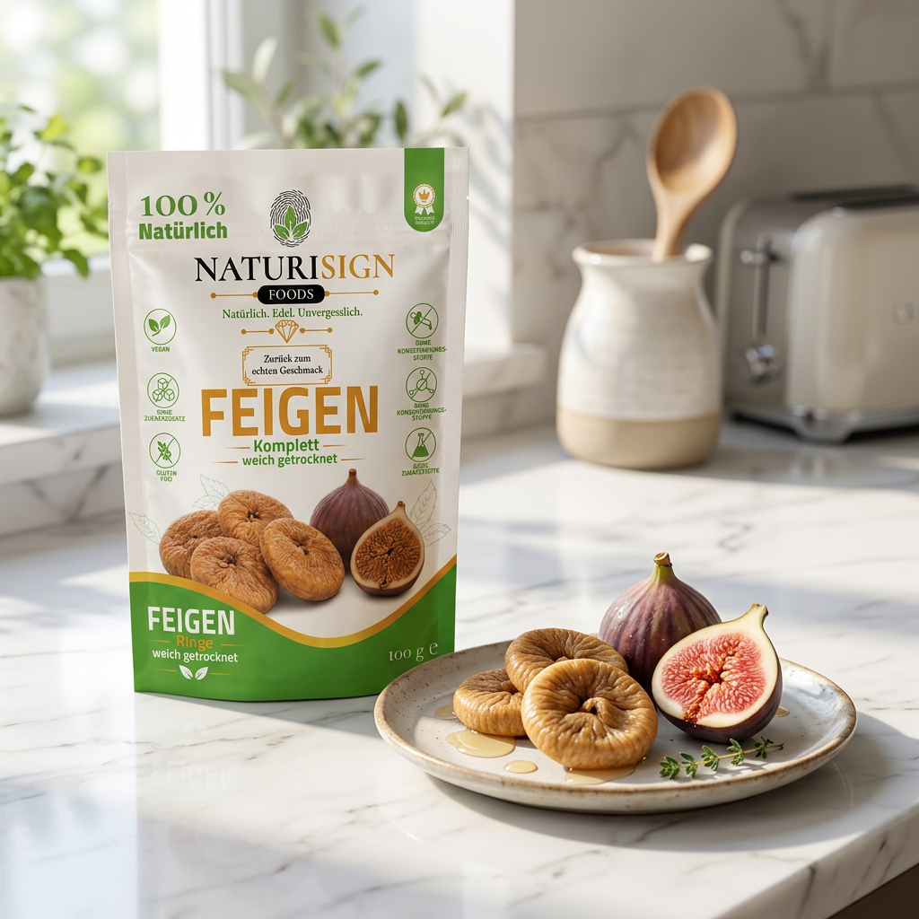 Premium weich getrocknete Feigen
