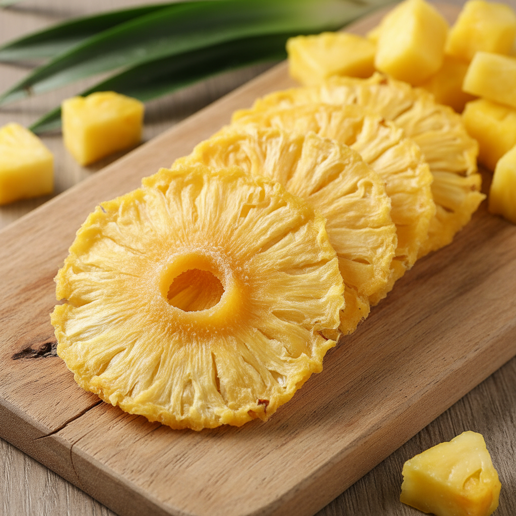 Weich getrocknete Ananas